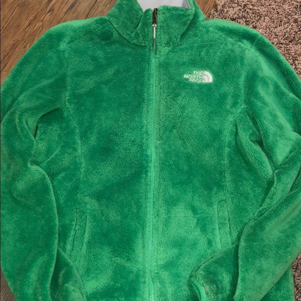 green north face